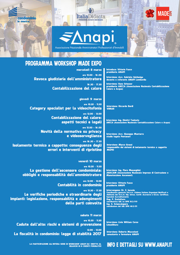 Anapi al Made Expo 2017