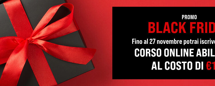 corso online amministratore di condominio offerta black friday 2023