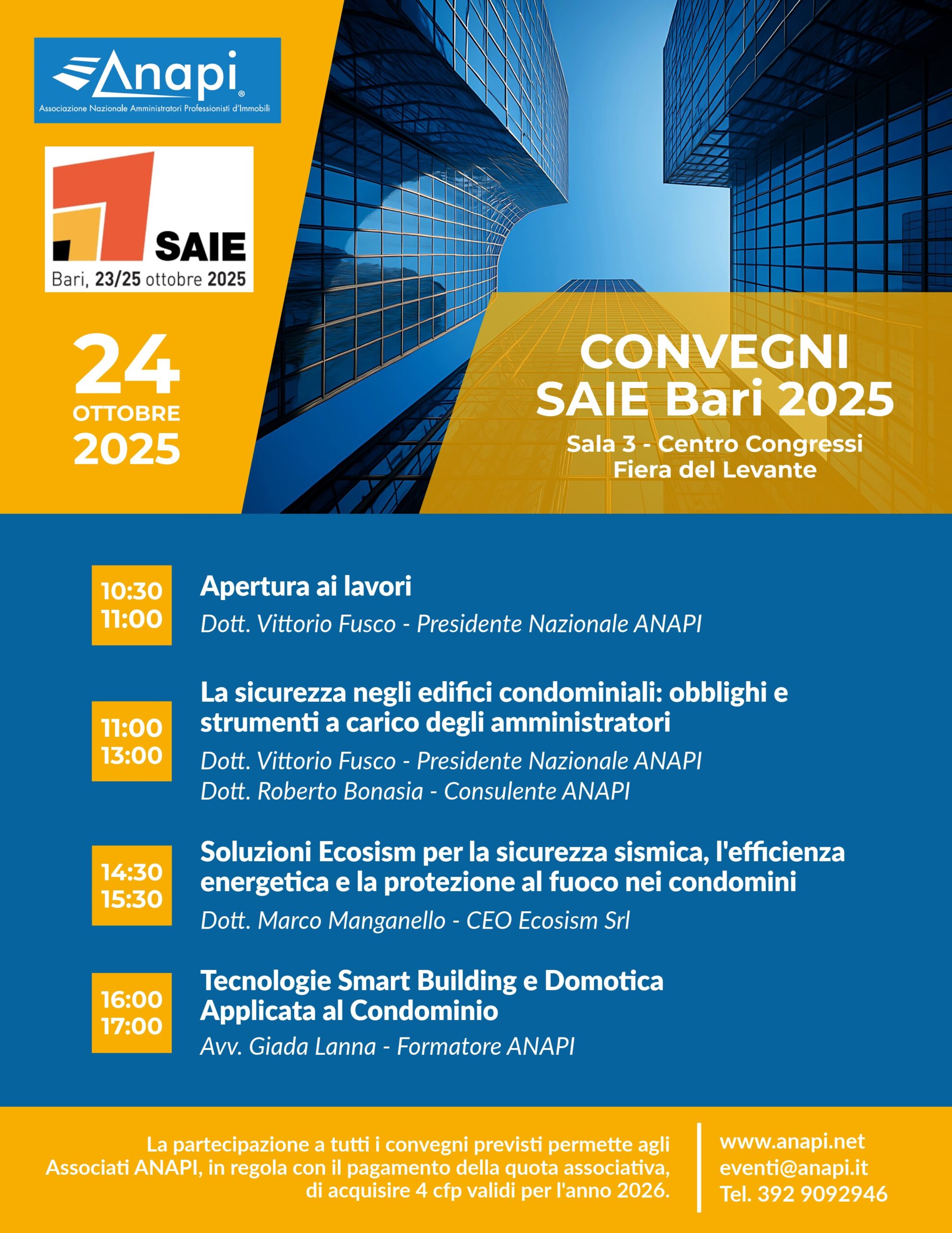 Locandina SAIE Bari 2025