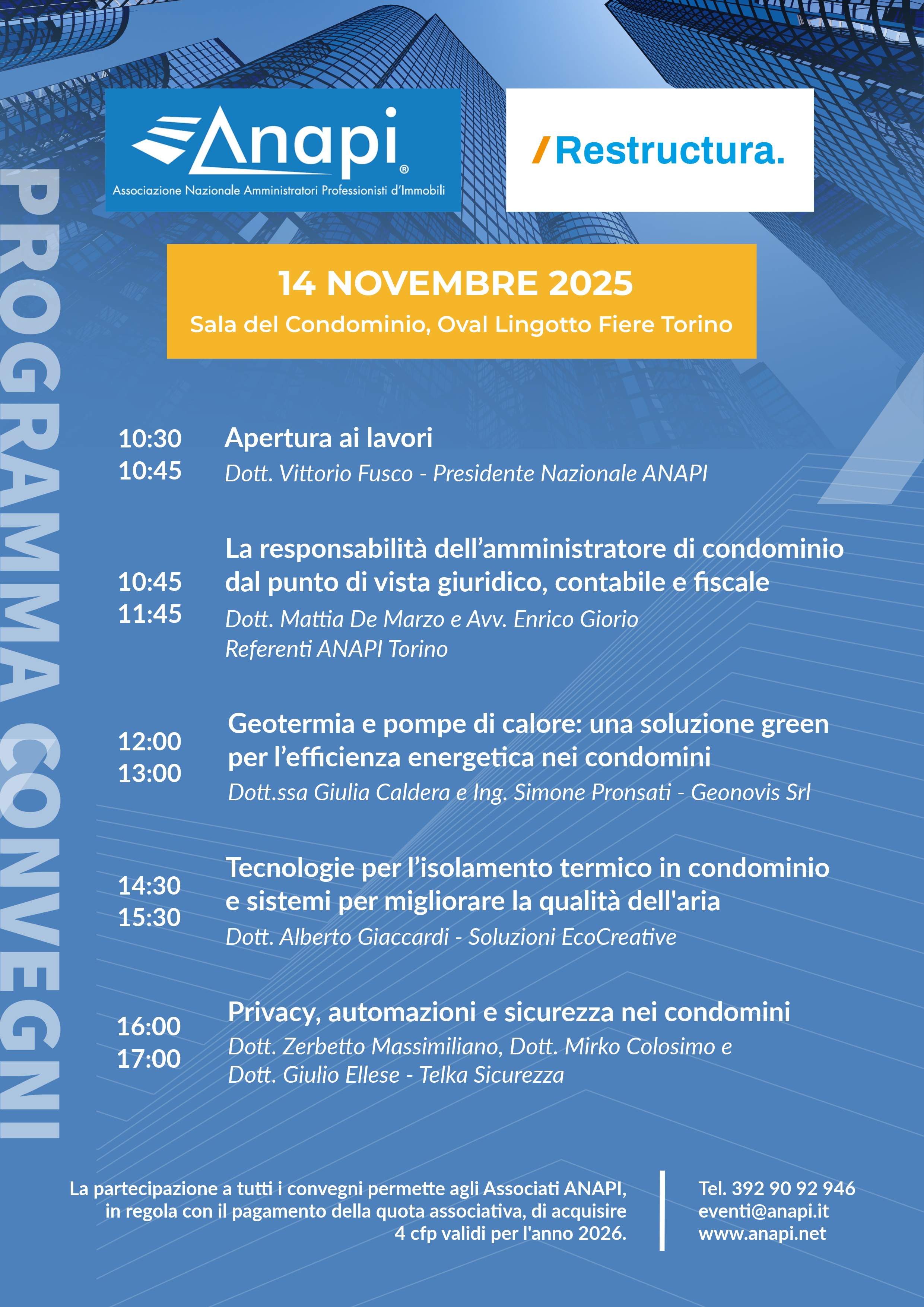 Locandina Restructura 2025