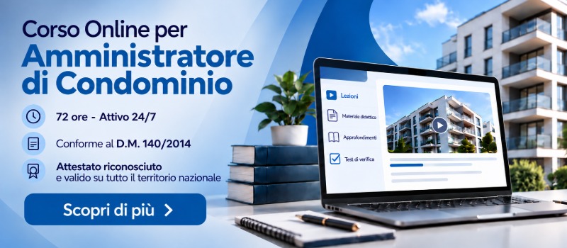 Corso Amministratore di Condominio Online