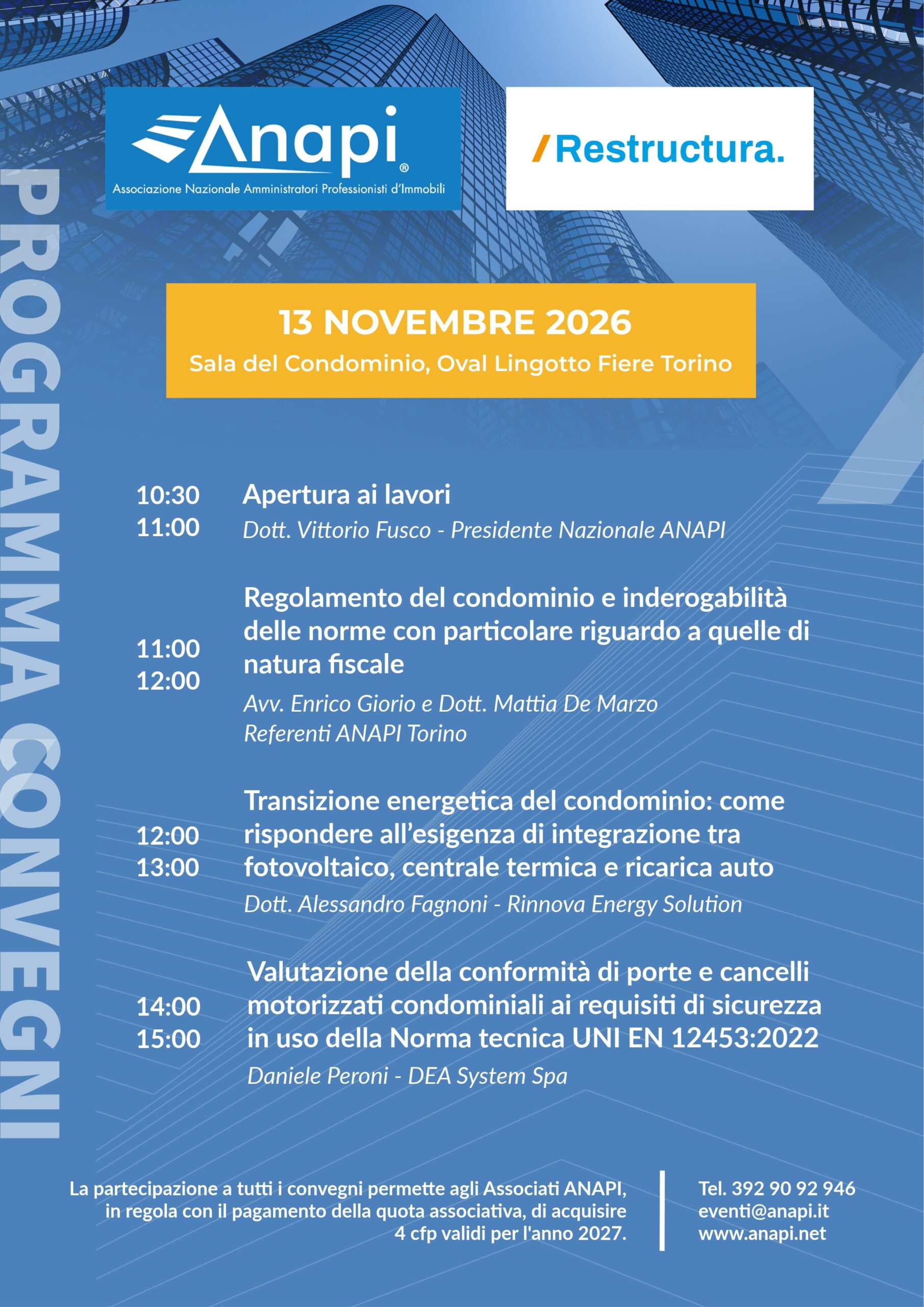 Locandina Restructura 2026